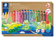 Staedtler-Noris-Junior-3in1-Kindermalstift-18er-Set-inkl-Anspitzer-140-C18-lafueliki