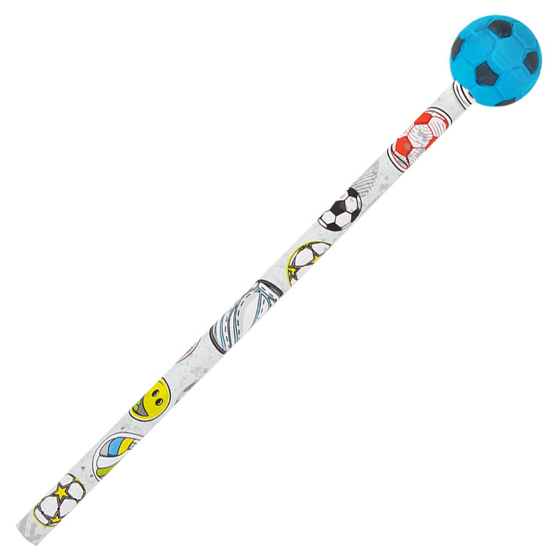 Stiftbeschwerer-Fussball-inkl-Bleistift-blau-lafueliki