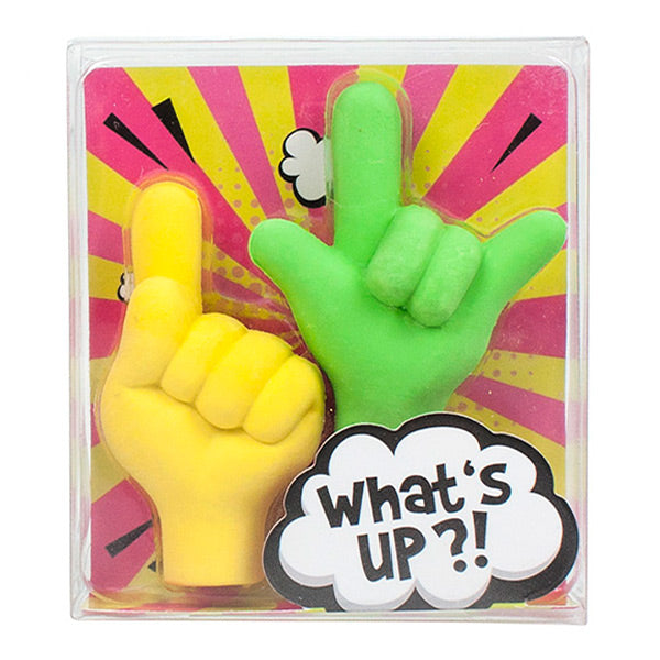 Stiftbeschwerer-Hand-2er-Set-gruen-gelb-lafueliki