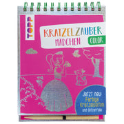 TOPP Kratzelzauber Mädchen Color · Kratzbuch mit Holzstift · ab 5 Jahren