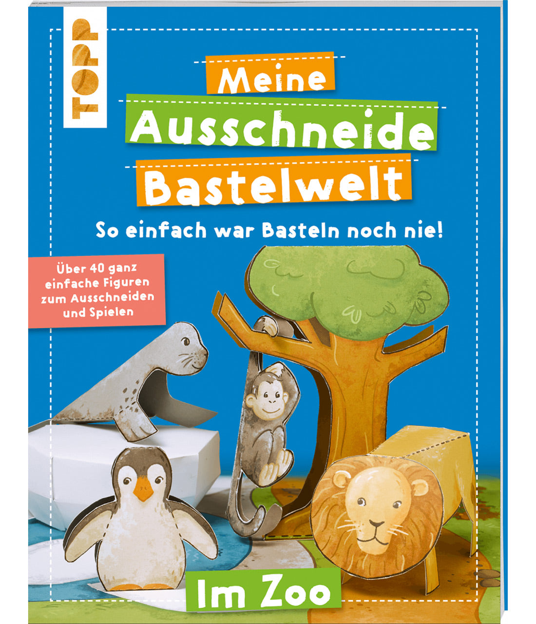 TOPP Meine Ausschneide Bastelwelt - Im Zoo