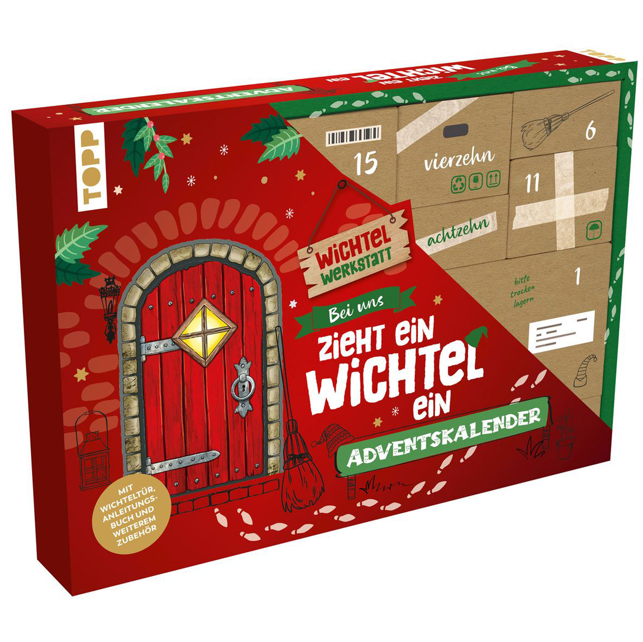 TOPP-Wichteltuer-Adventskalender-Bei-uns-zieht-ein-Wichtel-ein-Bastelmaterial-mit-Wichteltuer-Anleitungsbuch-4007742184421-lafueliki