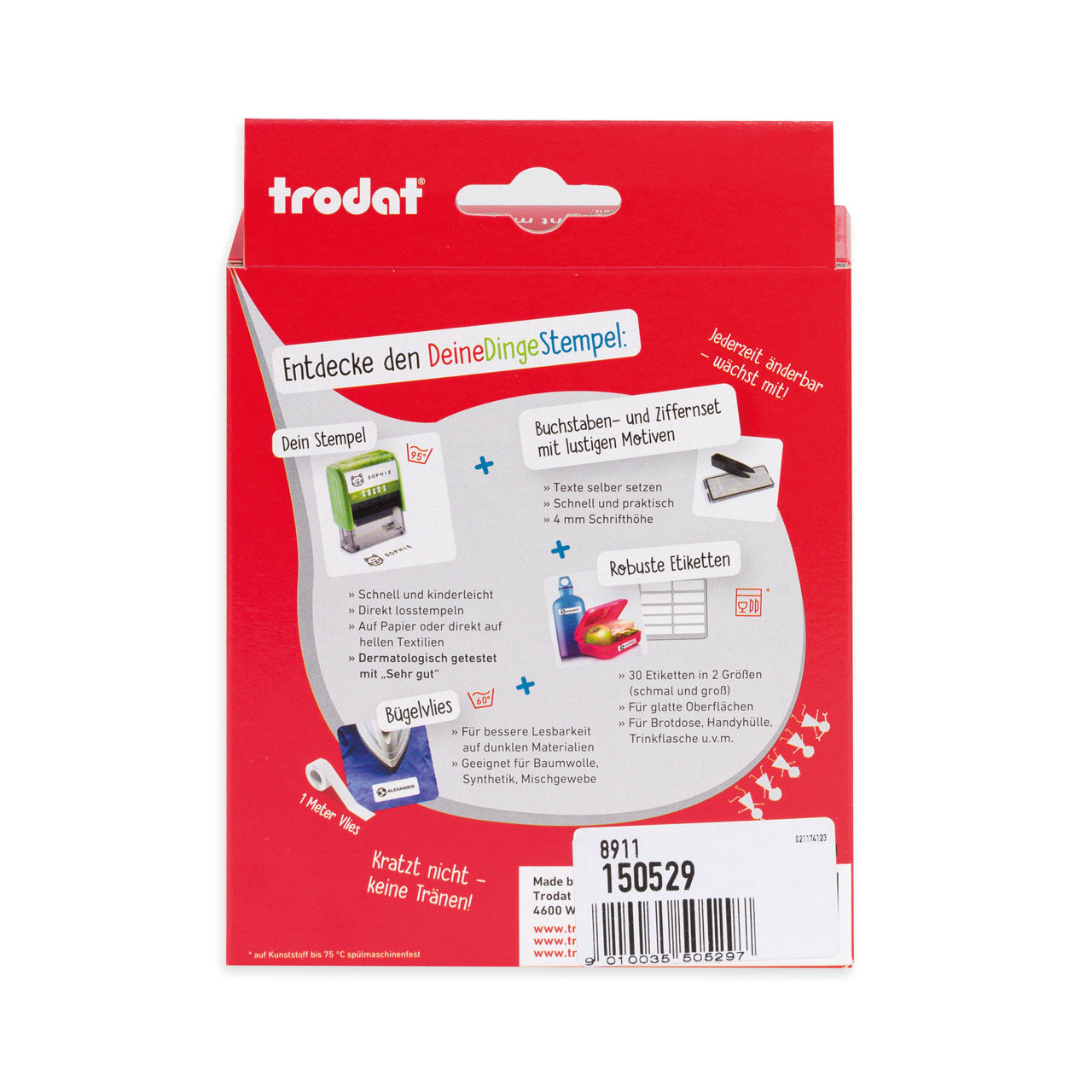 TRODAT-Stempel-Set-Deine-Dinge-Stempel-zum-Selbersetzen-9010035505297-namensstempel-ovp-Rueckseite-lafueliki