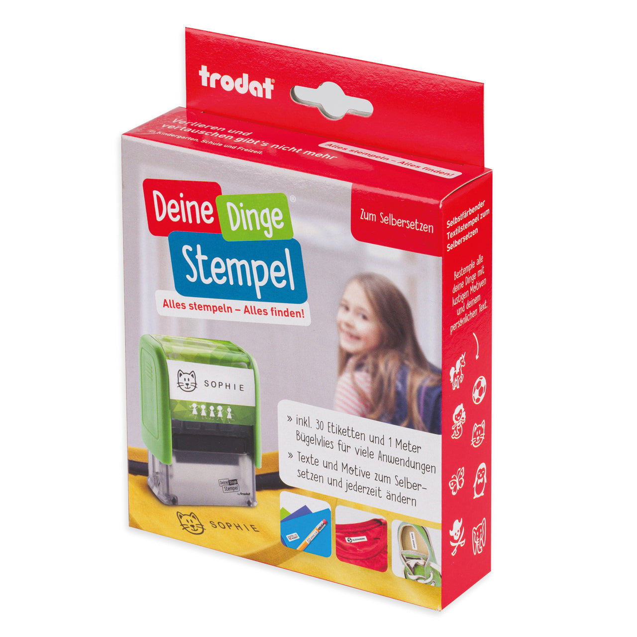 TRODAT-Stempel-Set-Deine-Dinge-Stempel-zum-Selbersetzen-9010035505297-namensstempel-ovp-seitlich-lafueliki