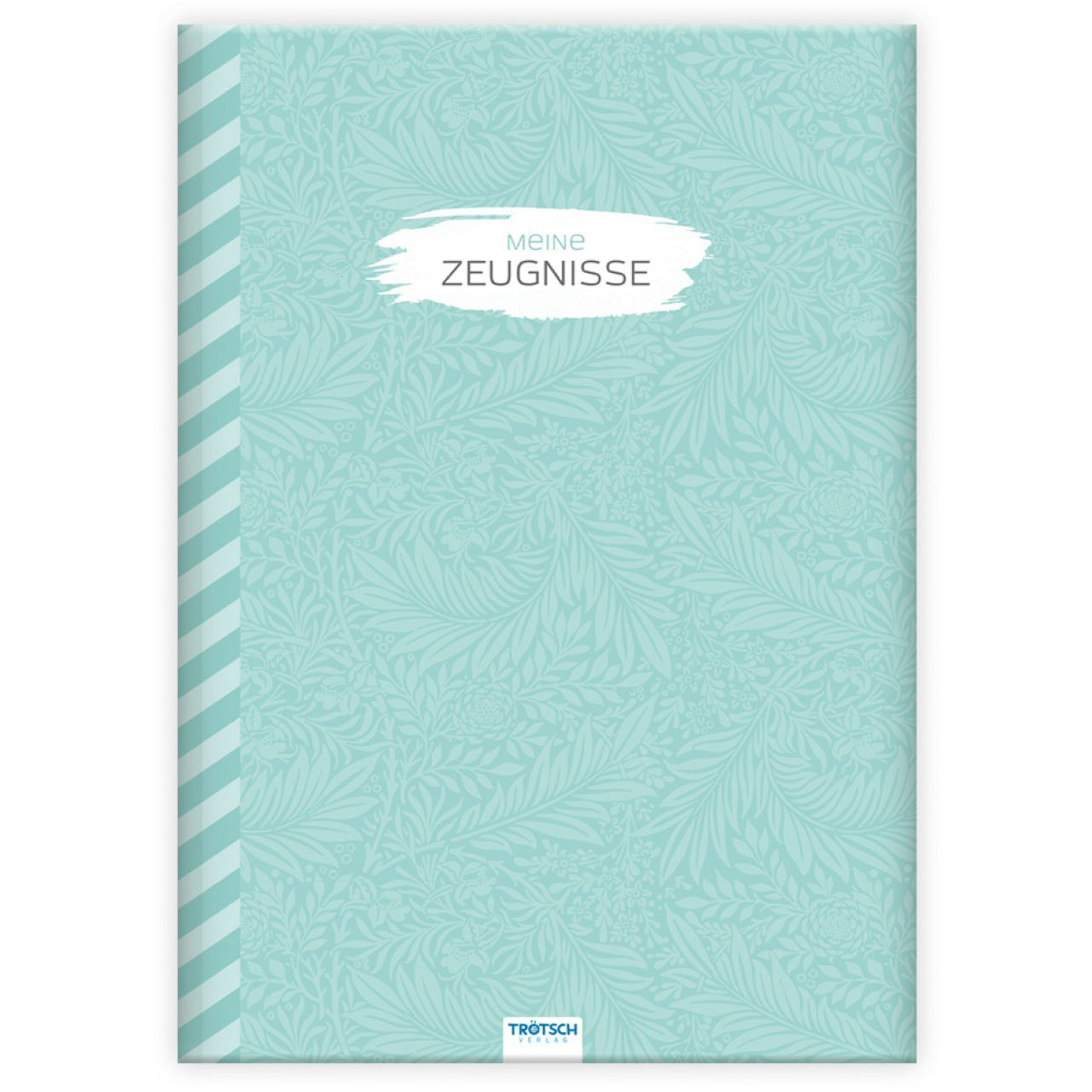 TRÖTSCH Zeugnismappe A4 · Flora · 10 Einsteckfolien · Effekt-Folie