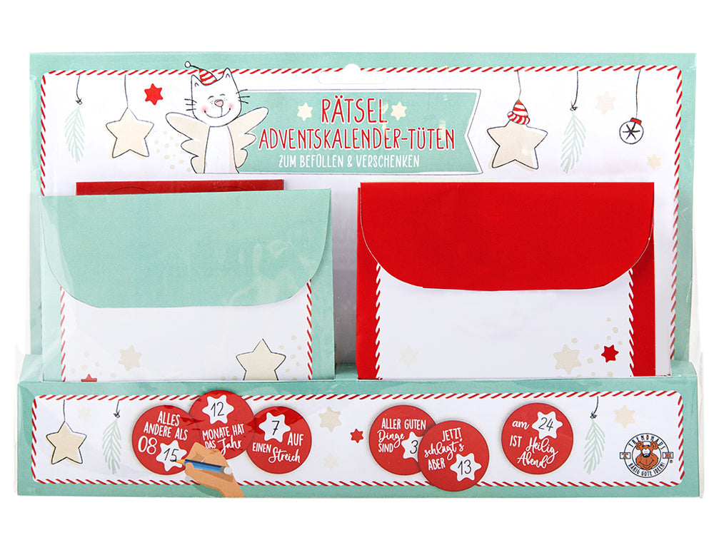 Trendhaus-Adventskalender-Raetselspass-Tueten-Set-ovp-955029-FILOUS-WISHES-DIY-lafueliki