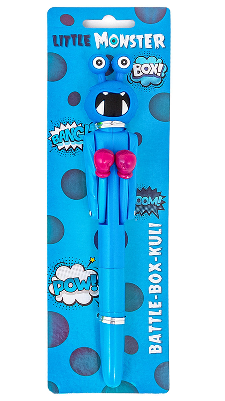 Trendhaus-Boxender-Kugelschreiber-Monster-blau-953308-Battle-Box-Kuli-lafueliki
