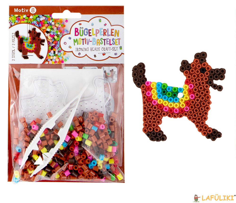 Trendhaus-Buegelperlen-Bastelset-Motiv-Hund-953520-steckperlen-lafueliki