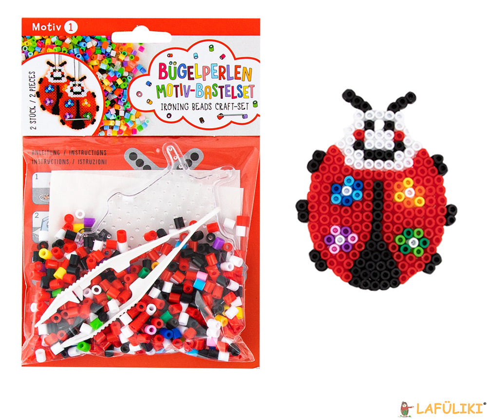 Trendhaus-Buegelperlen-Bastelset-Motiv-Marienkaefer-953520-steckperlen-lafueliki