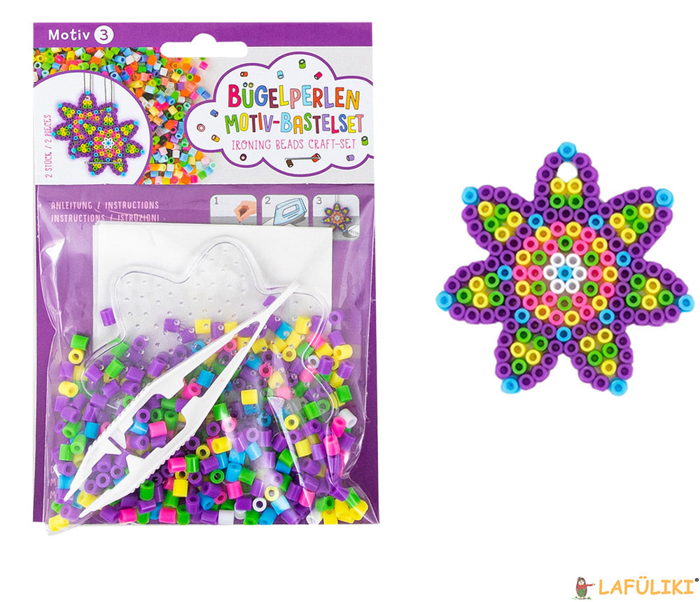 Trendhaus-Buegelperlen-Bastelset-Motiv-Stern-953520-steckperlen-lafueliki