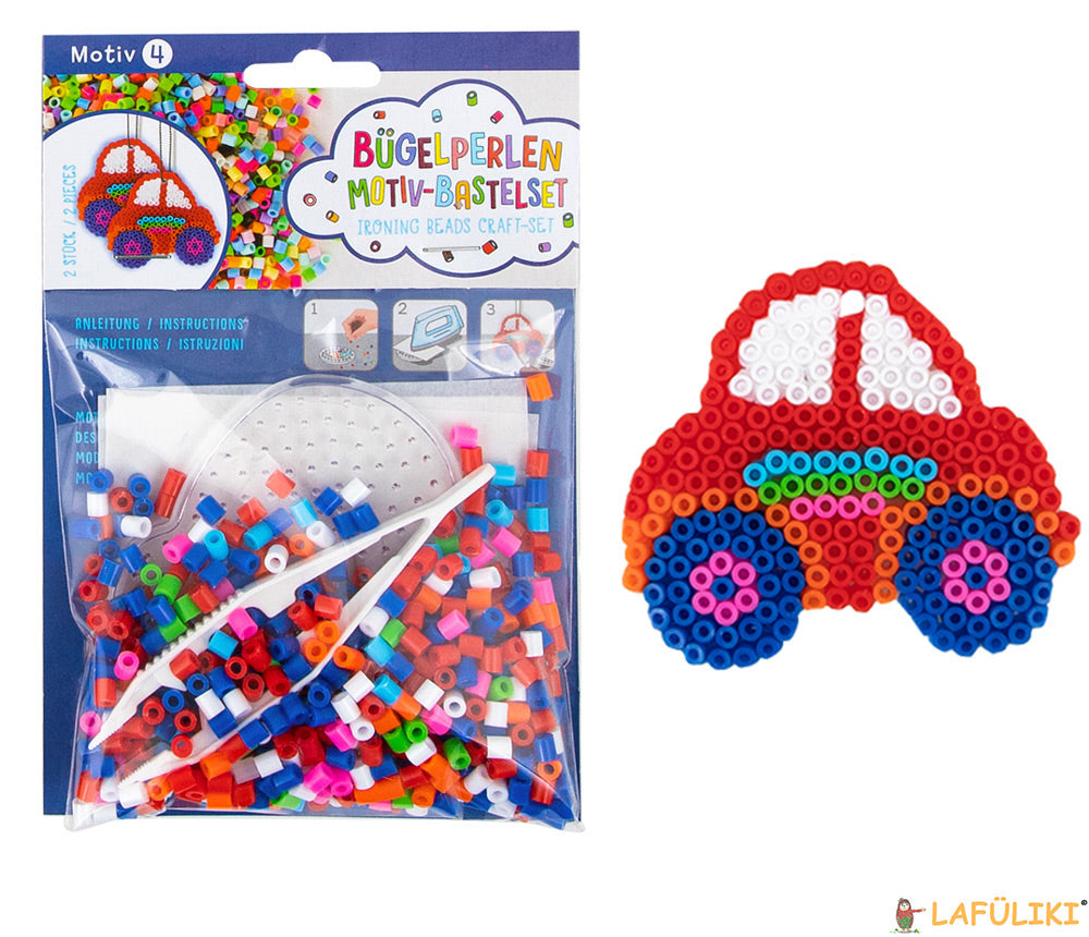 Trendhaus-Buegelperlen-Bastelset-Motiv-auto-953520-steckperlen-lafueliki