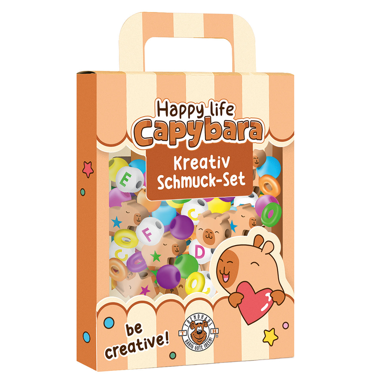 Trendhaus-Capybara-Kreativ-Schmuckset