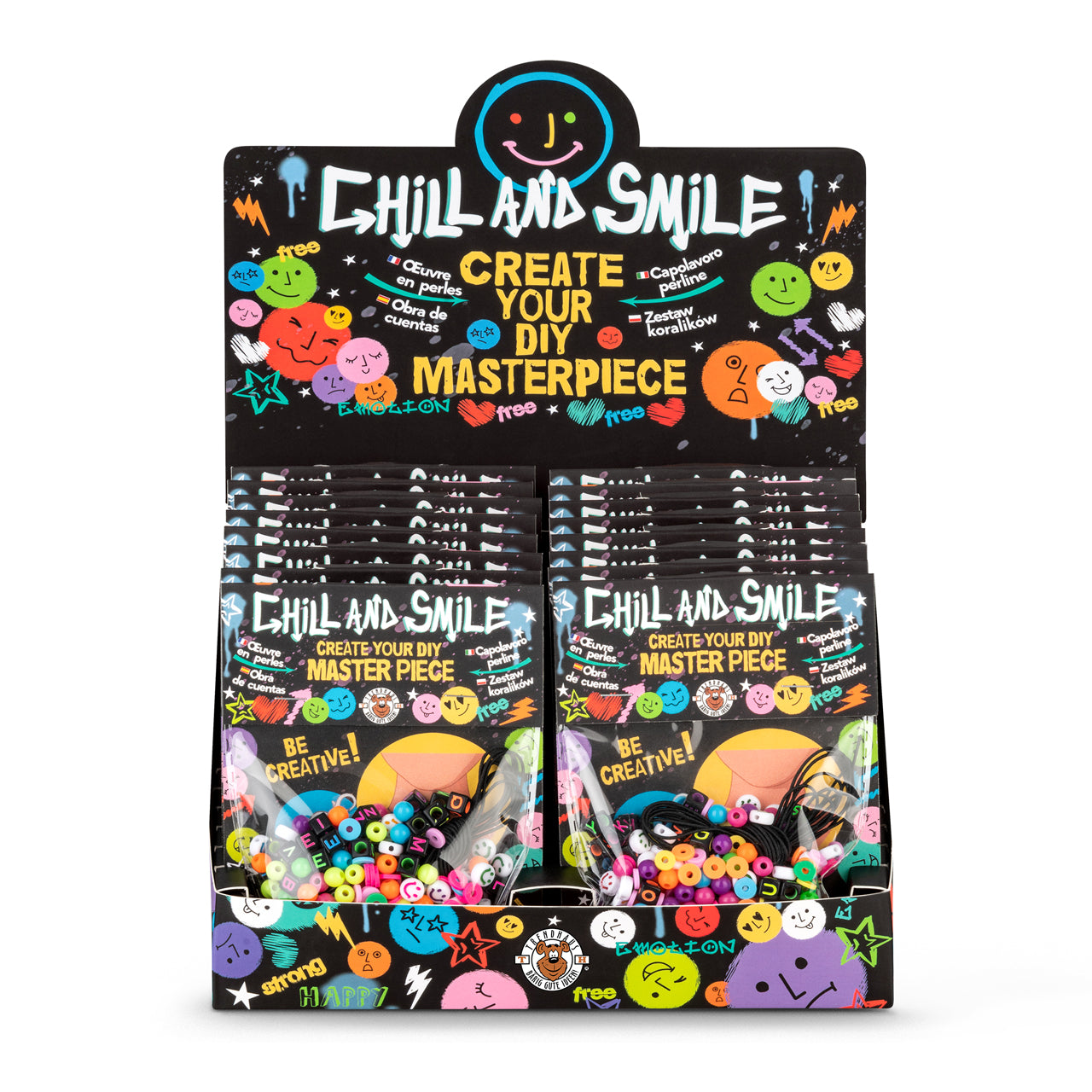 Trendhaus-DIY-Schmuckset-Chill-and-Smile-mit-Buchstaben-963994-ovp-lafueliki