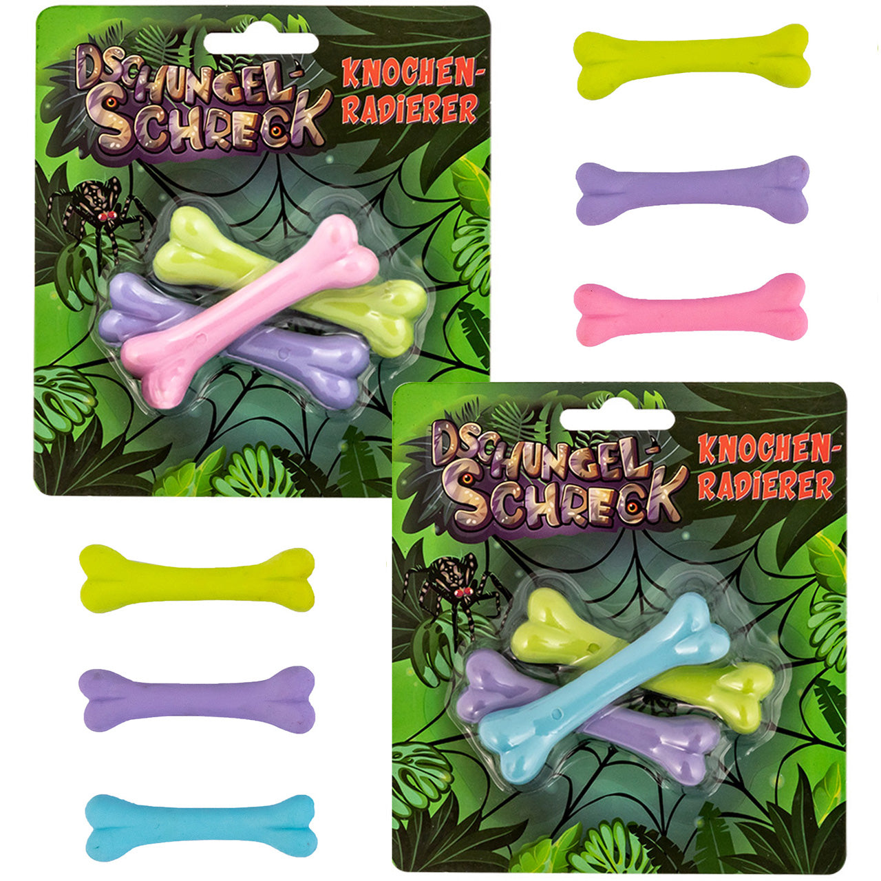 Trendhaus-Knochen-Radierer-3er-Set-pink-blau-953148-radiergummi-lafueliki