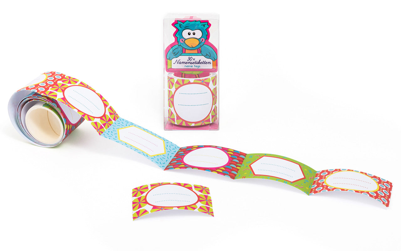 Trendhaus-Namensetiketten-namesaufkleber-pink-952462-lafueliki