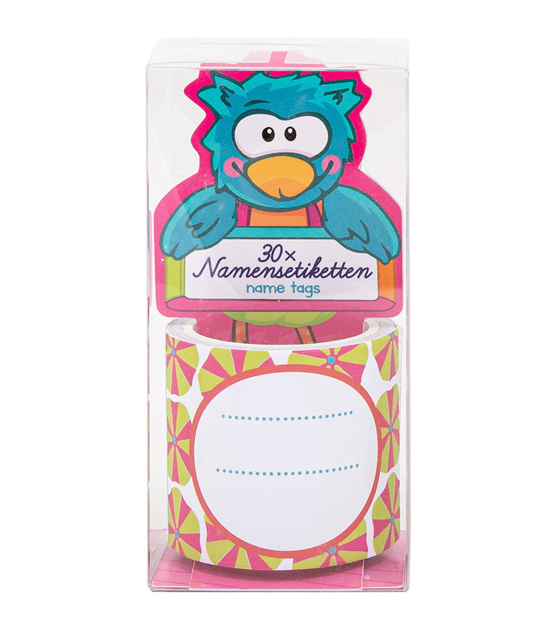 Trendhaus-Namensetiketten-namesaufkleber-pink-ovp-952462-lafueliki