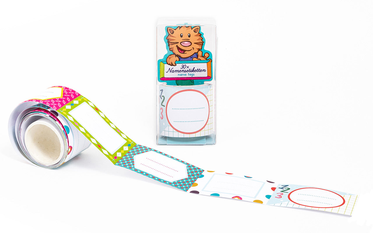 Trendhaus-Namensetiketten-namesaufkleber-tuerkis-952462-lafueliki