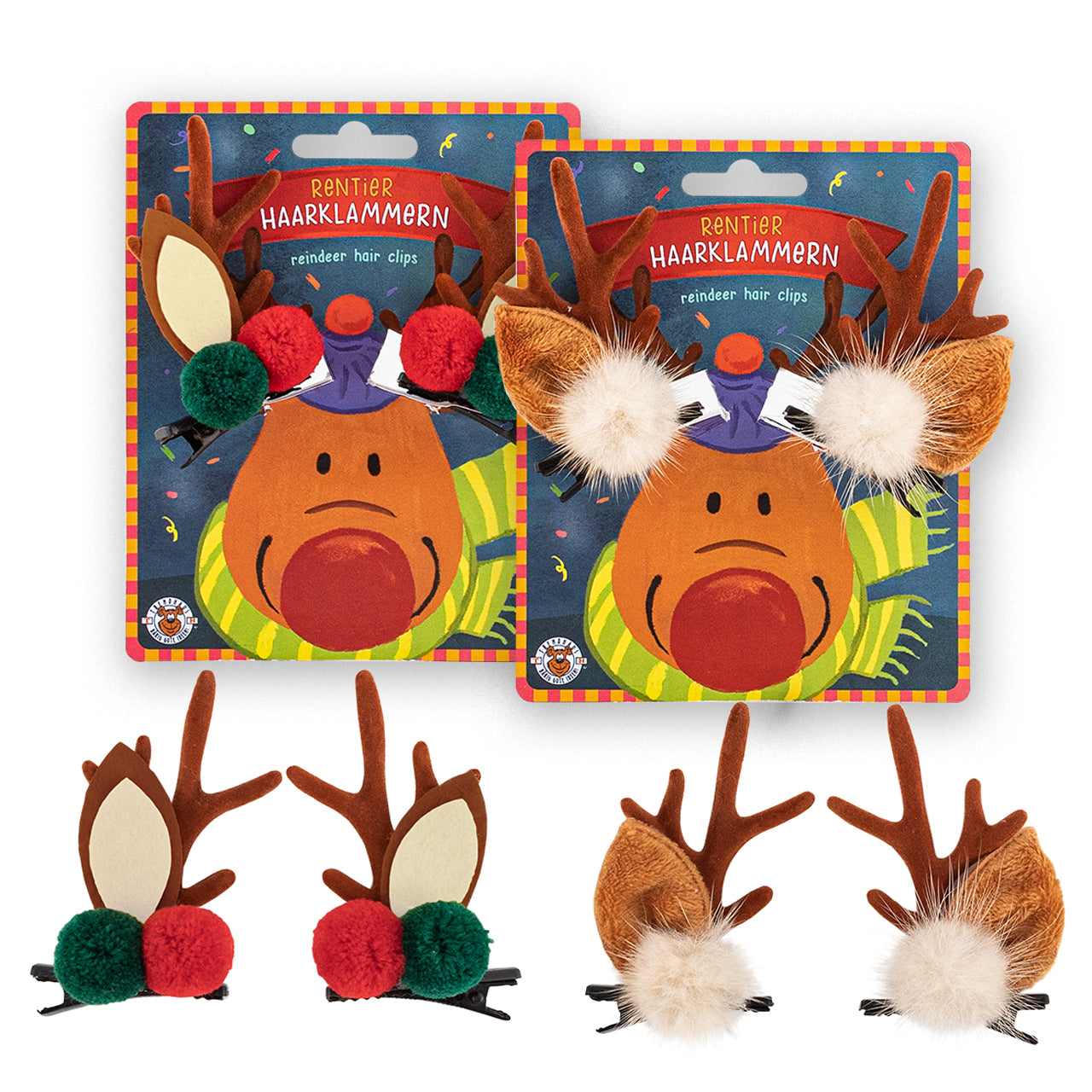 Trendhaus-Rentier-Haarklammer-2er-Set-957962-kleines-Geschnk-xmas-lafueliki