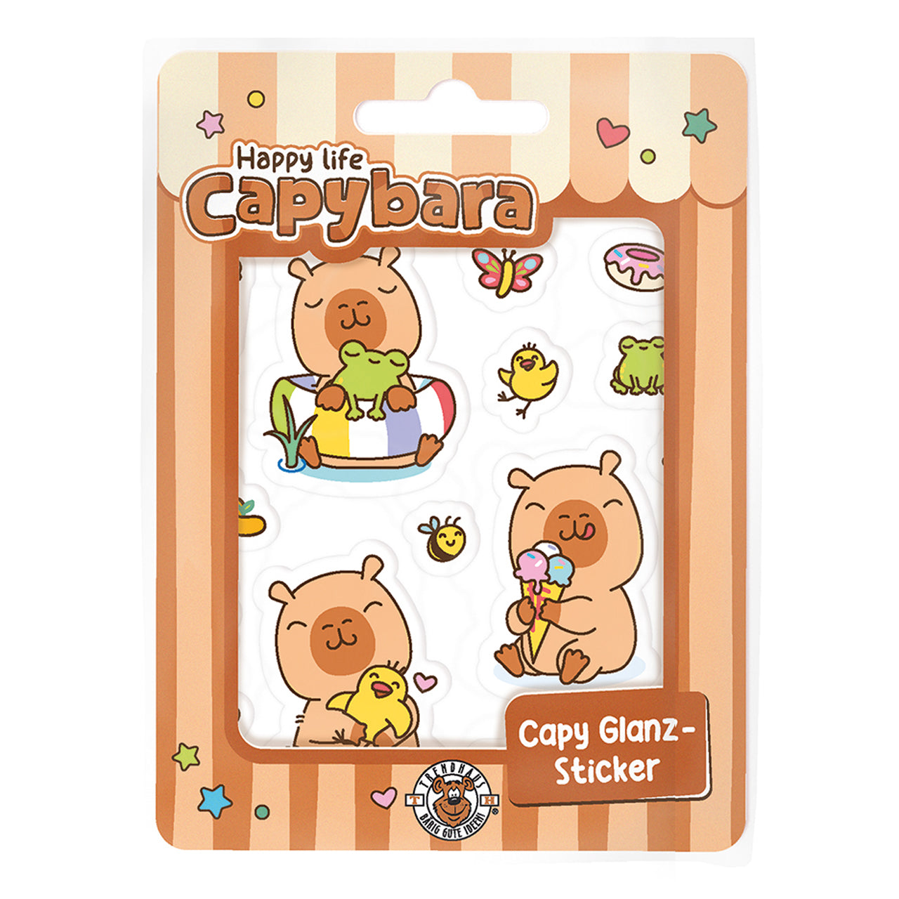 Trendhaus-Sticker-Set-Capybara-26-Premium-Sticker-friends-966926-lafueliki