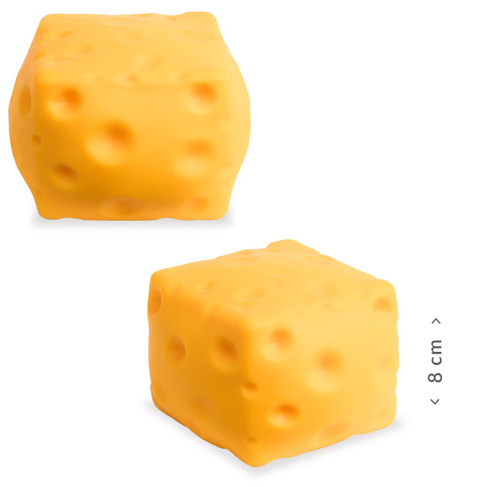 Trendhaus XXL Anti-Stress-Käse · Squishy zum Knautschen