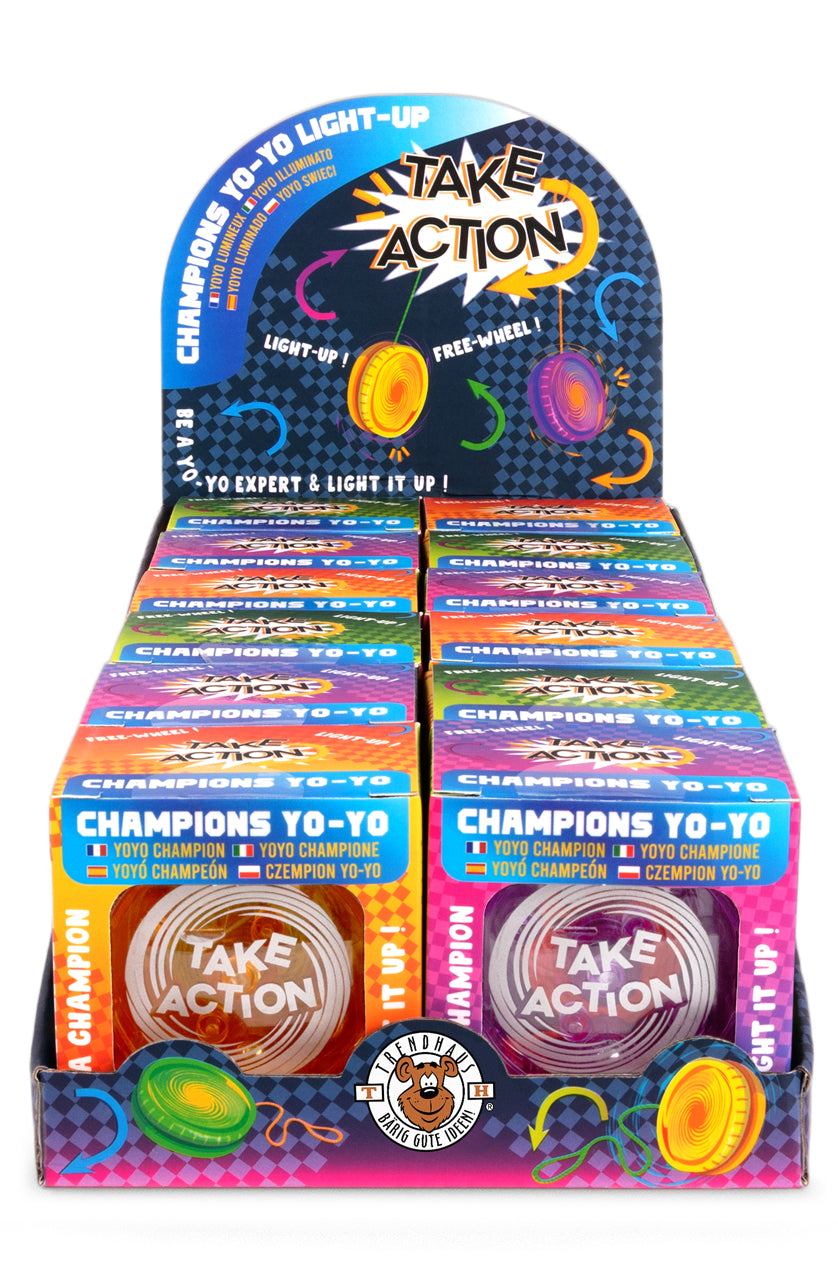 Trendhaus-Yoyo-Light-Up-Champions-TAKE-ACTION-961143-Battle-Light-It-Up-ovp-lafueliki