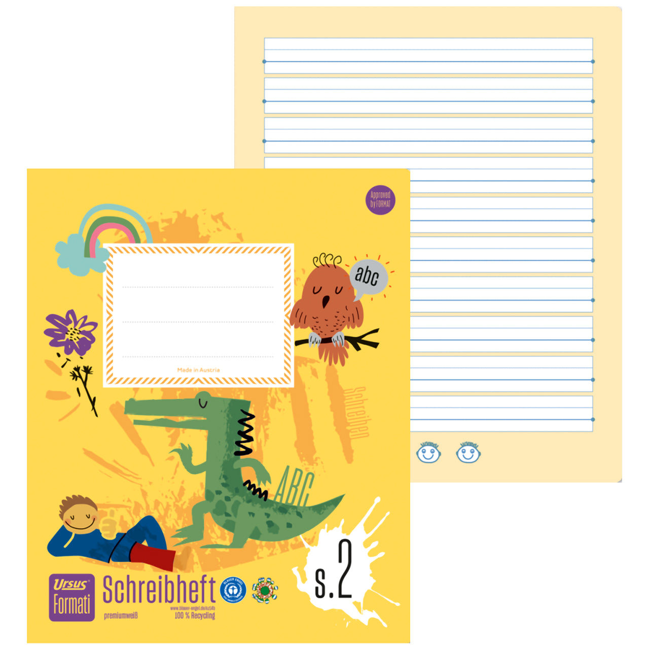 Ursus-Formati-S2-Schreibheft-Quart-Lineatur-S2-9002244065075-kaufen