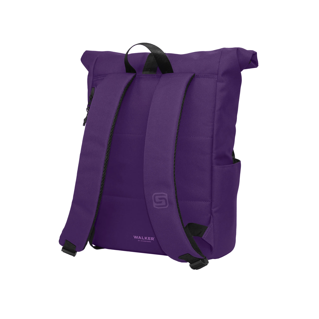 WALKER-Roll-Top-Rucksack-lila-purple-velvet-932241334-Tagesrucksack-rueckseite-lafueliki