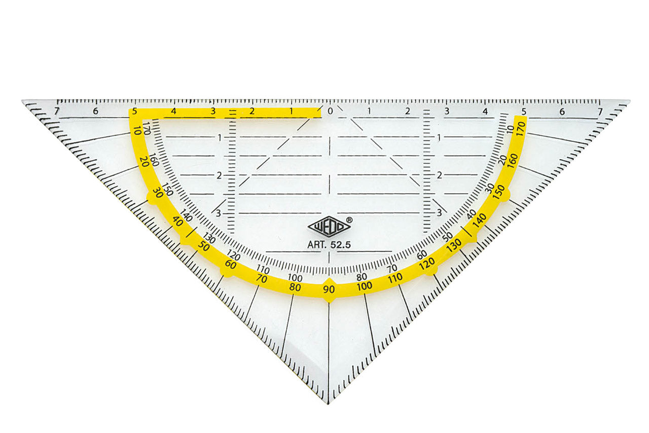 WEDO-Geometrie-Dreieck-Geodreieck-klein-16cm-guenstig-lafueliki