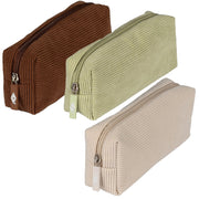 WEDO Schlamper-Etui · Cord · rechteckig · mit Reißverschluss