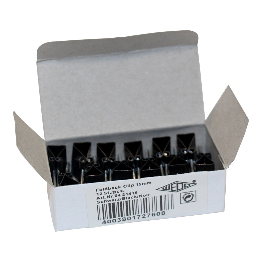 Wedo-Foldback-Klammern-15mm-12-Stueck-Karton-lafueliki