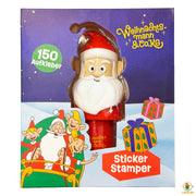 Weihnachtsmann & Co. KG Aufkleber-Stamper · 150 Weihnachtssticker