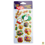 Weihnachtsmann & Co. KG Pop-up-Sticker · 16 Aufkleber