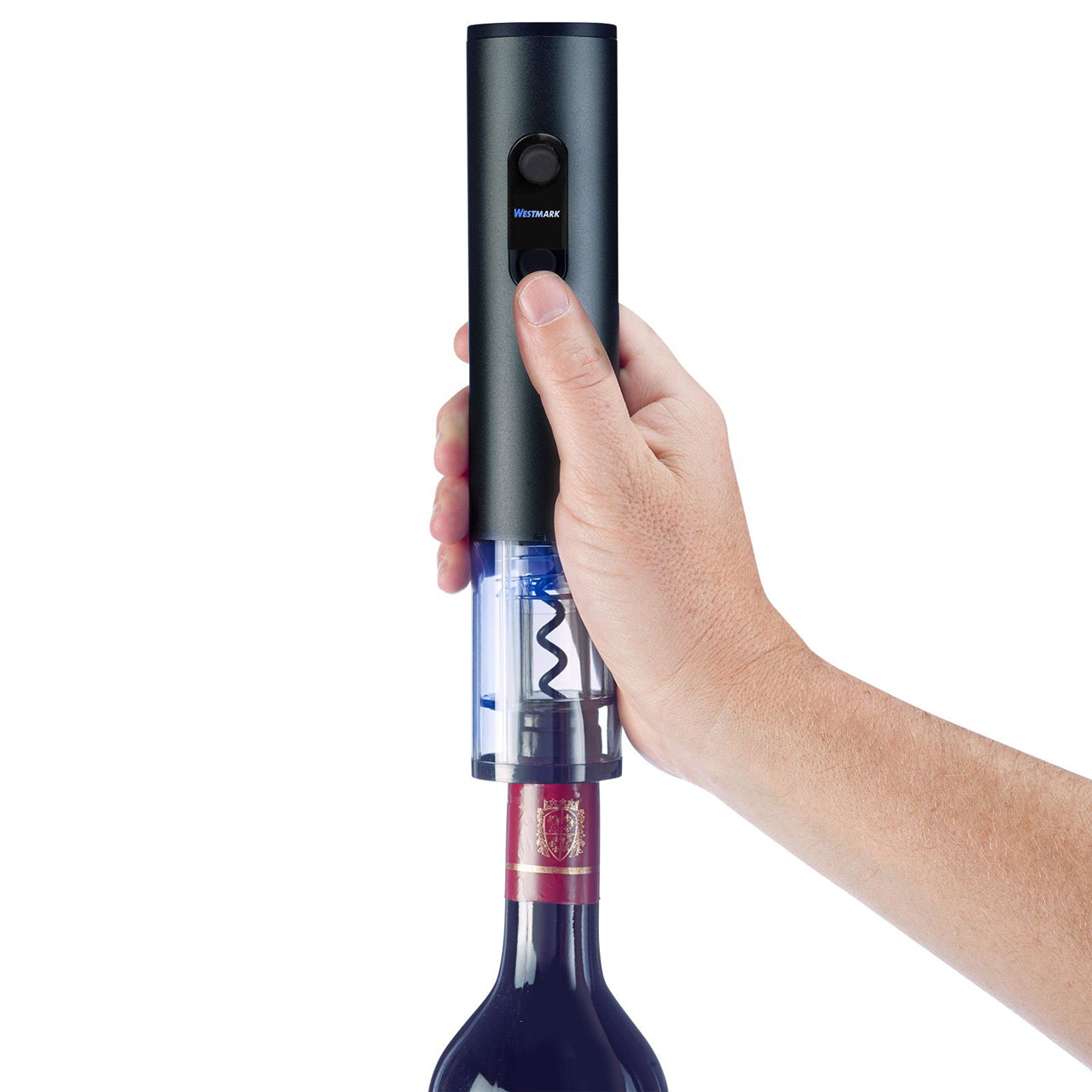 Westmark-Elektrischer-Korkenzieher-Vasco-Einhandbedienung-anwendung-aufsetzen-auf-der-flasche-60403360-online-kaufen-lafueliki