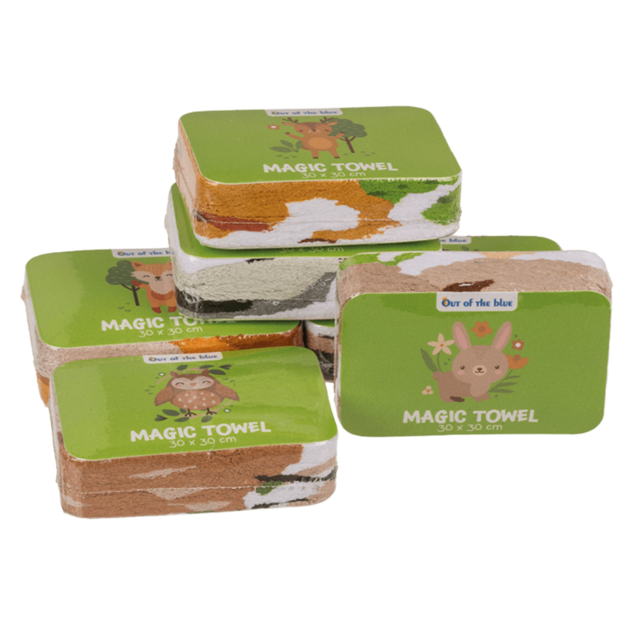 Zauberhandtuch-Magic-Towel-30x30cm-Waldtiere-40298811474110-kaufen-lafueliki