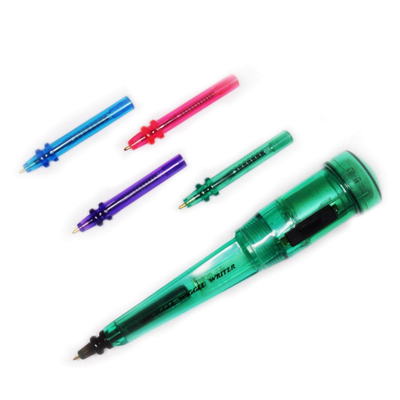 Zitterkuli-Wackelstift-Squiggle-wiggle-writer-Stift-gruen