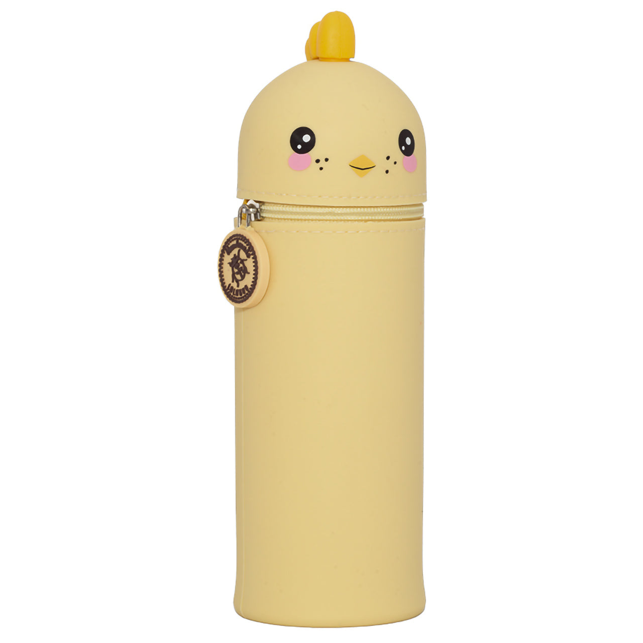 bell-trade-federmaeppchen-2in-25612-Huehnchen-Chicky-gelb-silikon-schule-stiftekoecher-kaufen-lafueliki