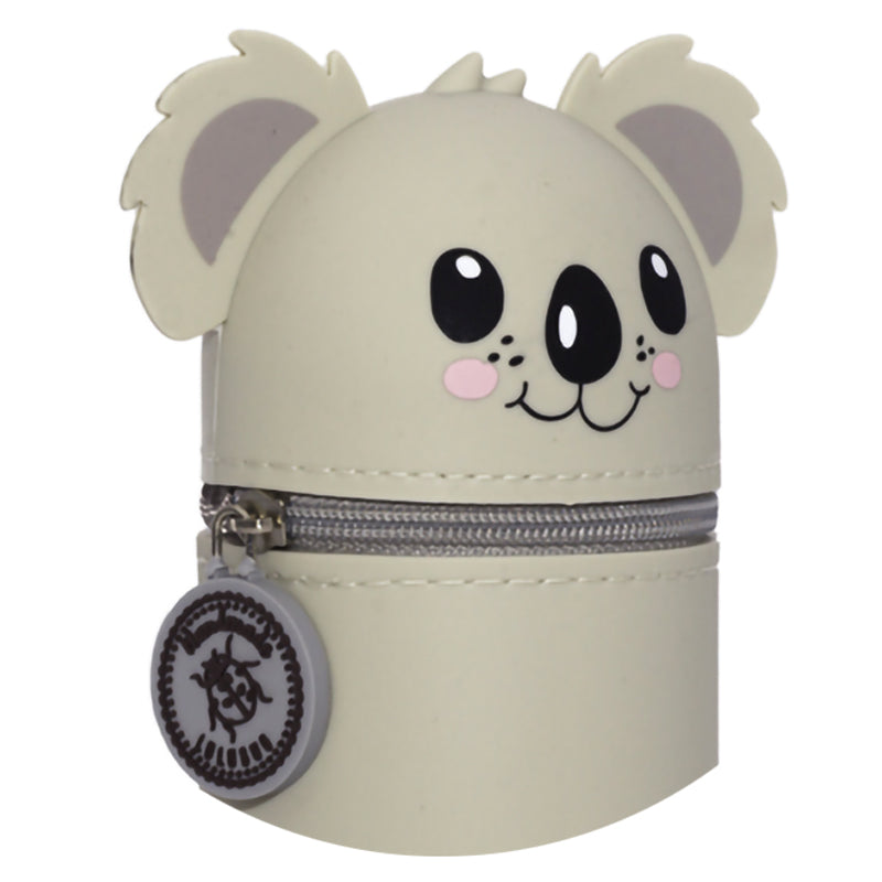 bell-trade-federmaeppchen-2in-25614-Koala-Kooky-grau-silikon-schule-stiftekoecher-lafueliki