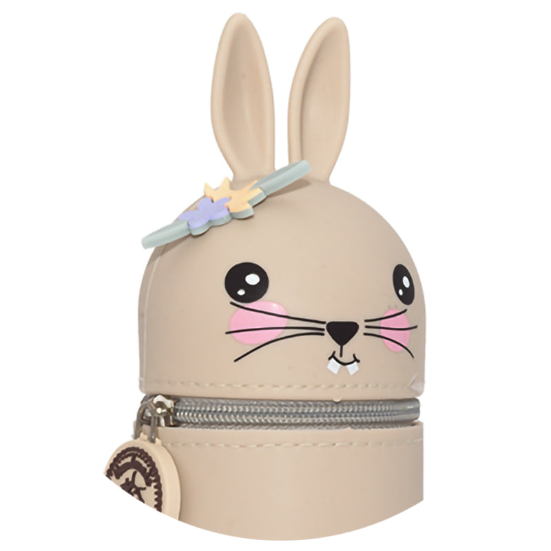 bell-trade-federmaeppchen-2in1-25613-Hase-Hoppy-braun-silikon-schule-stiftekoecher-lafueliki