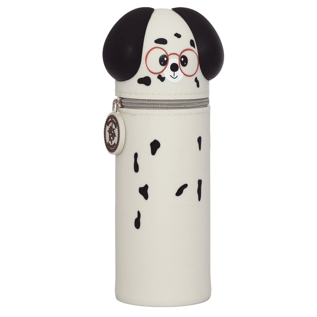 bell-trade-federmaeppchen-2in1-hund-dr-dog-schwarz-grau-silikon-schule-stiftekoecher-kaufen-lafueliki