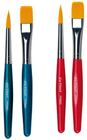 da-inci-Primo-Lernpinsel-2er-Set-Pinsel-Nr-12-rund-Nr-16-flach-rot-blau-5019-lafueliki