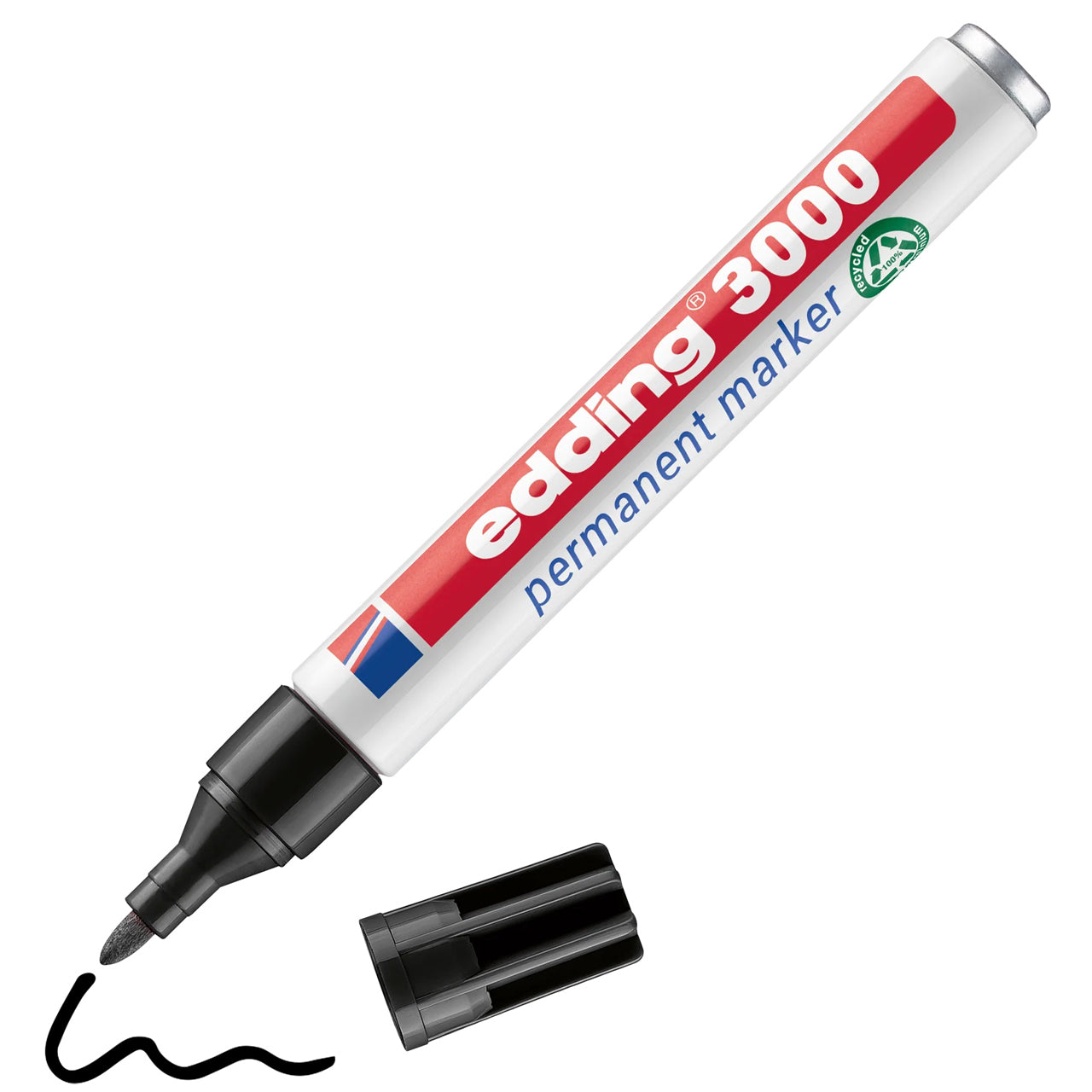 edding-3000-permanent-marker-schwarz-4-3000001-schulbedarf-kaufen-lafueliki