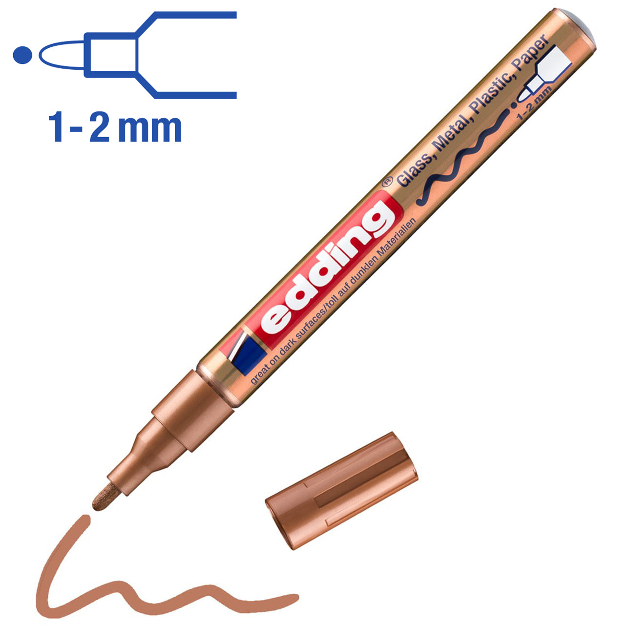 edding 751 Glanzlackmarker · 1-2 mm