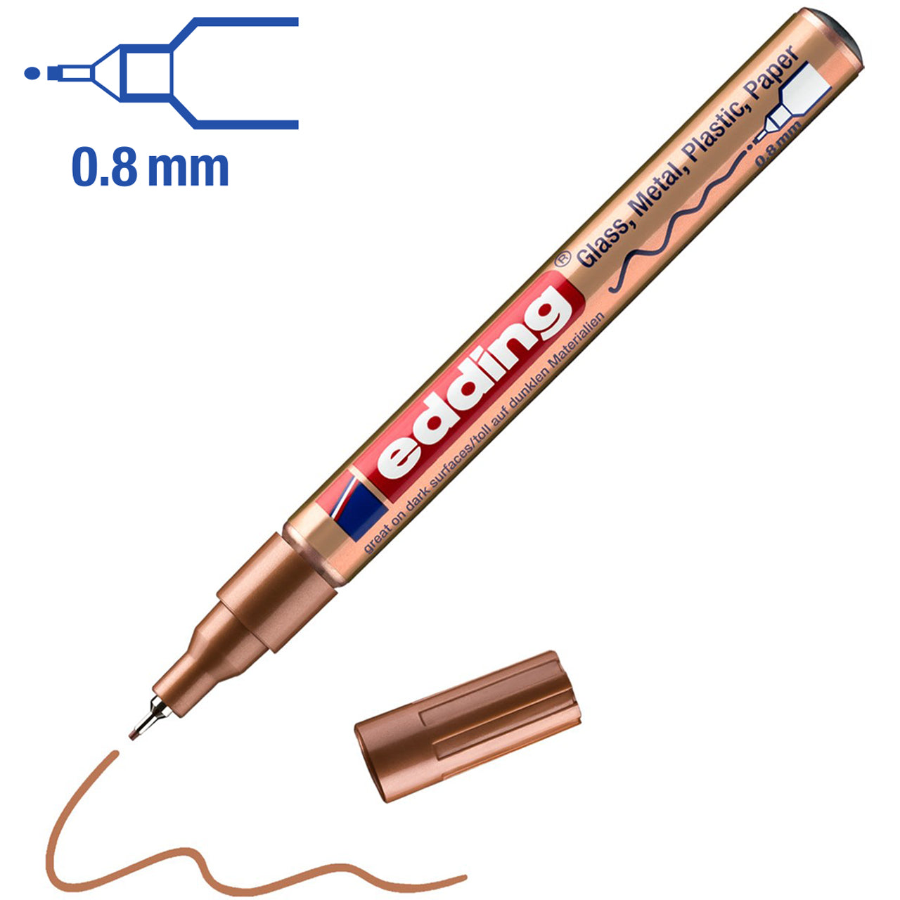 edding 780 Glanzlackmarker · 0.8 mm