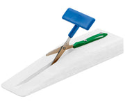 ersatzschere-Einhaender-Tischschere-selbstoeffnend-rund-auf-Holzsockel-PETA-PTT-1-WB-lafueliki