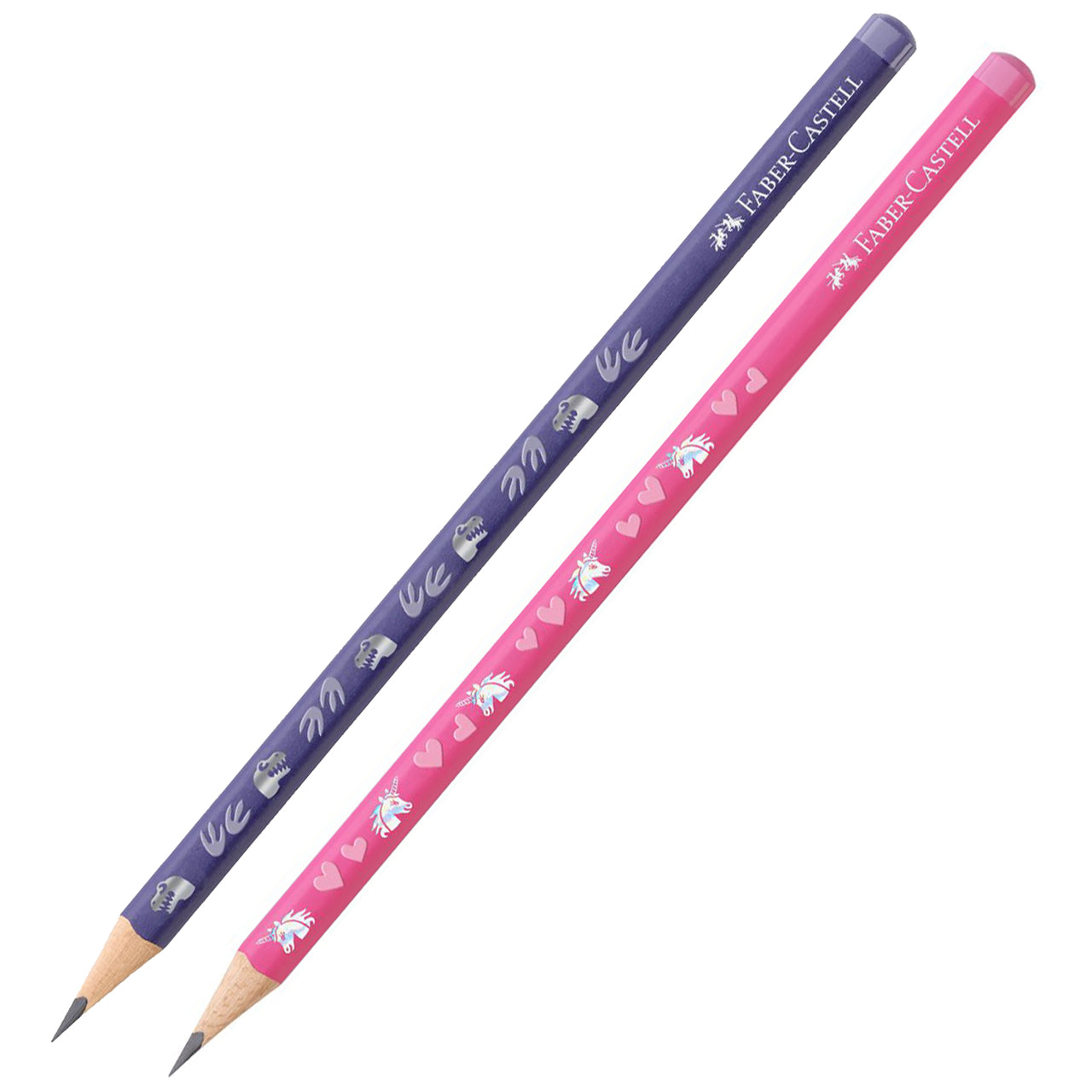 Faber-Castell Bleistift HB dünn · Dreikant · Motiv