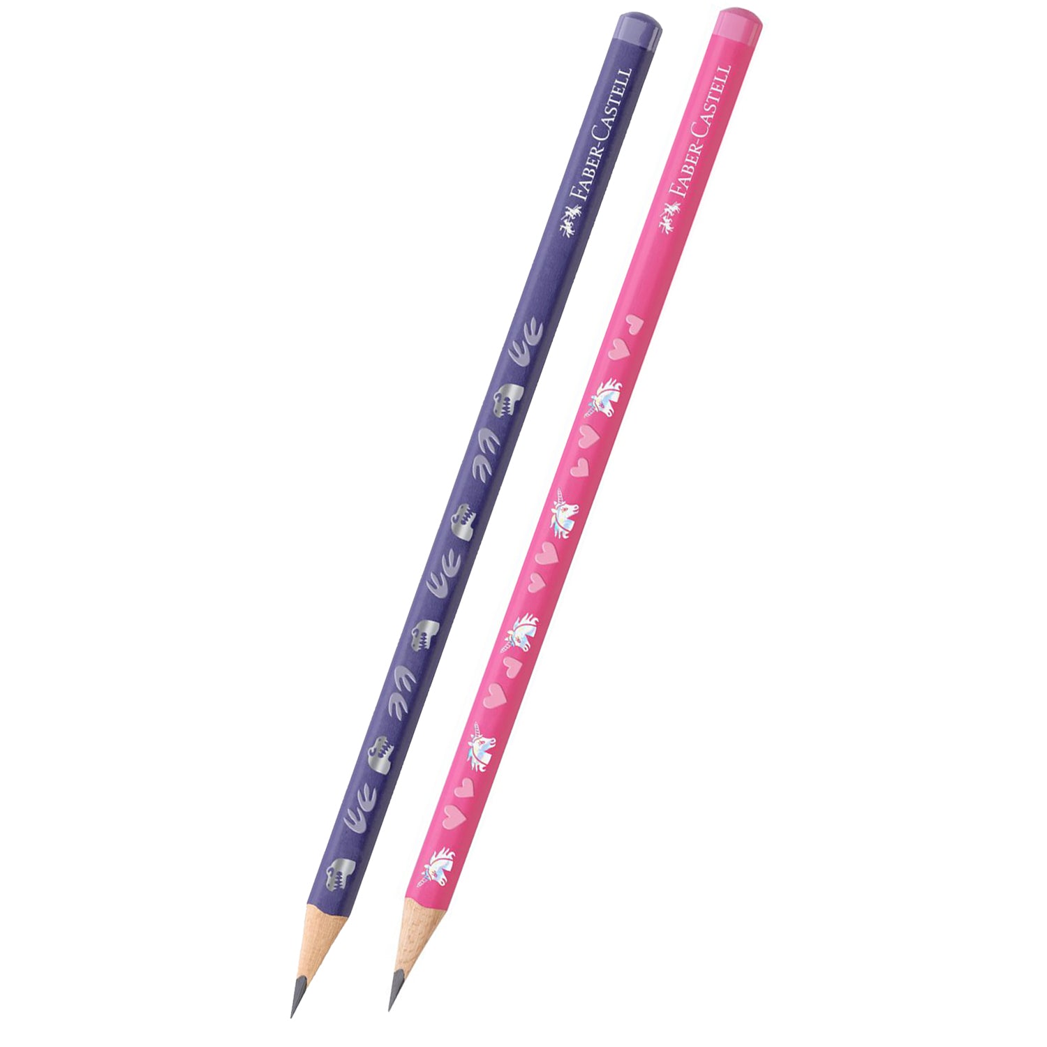 Faber-Castell Bleistift HB dünn · Dreikant · Motiv