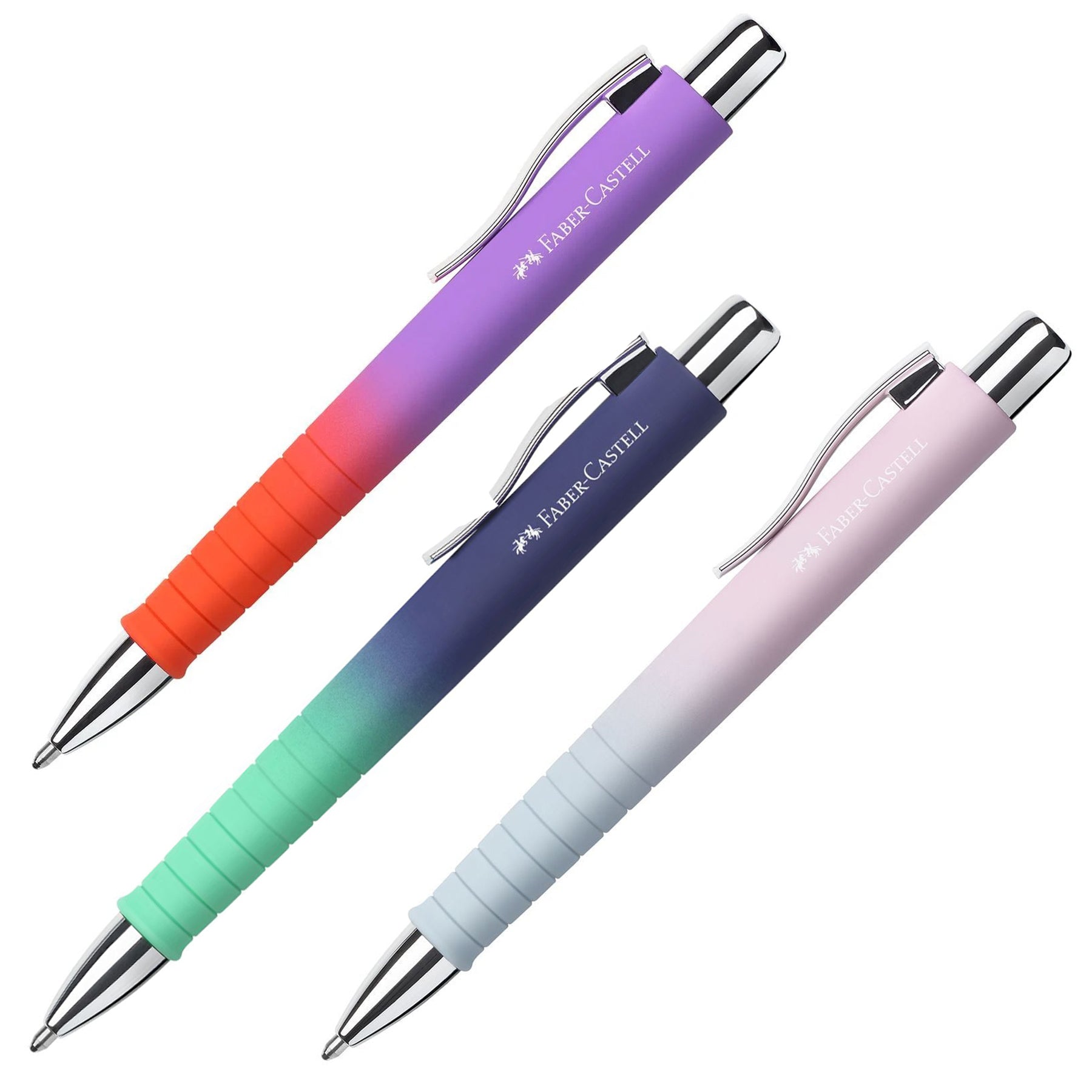 Faber-Castell Kugelschreiber Poly Ball · XB · Flow Edition · Farbverlauf