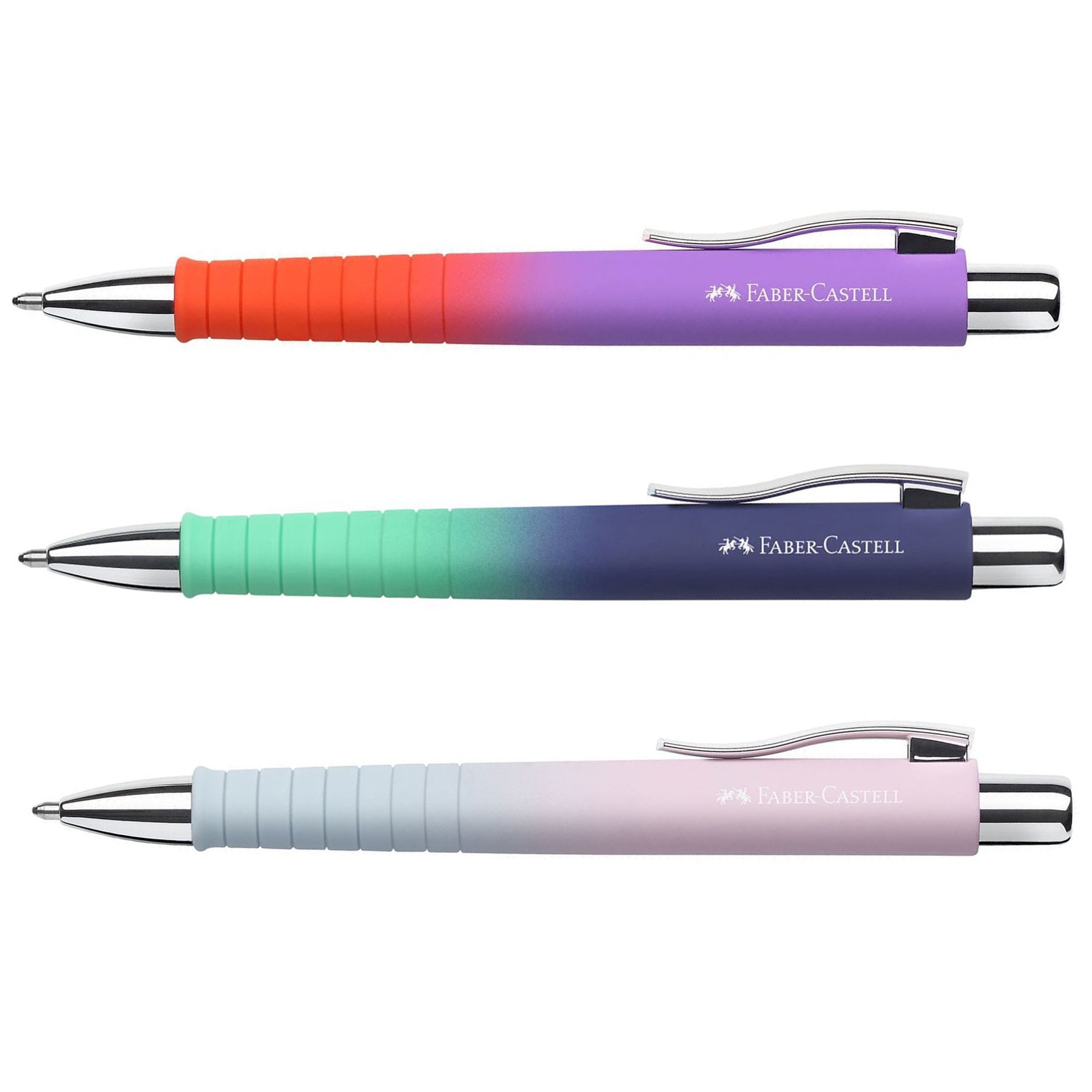 Faber-Castell Kugelschreiber Poly Ball · XB · Flow Edition · Farbverlauf