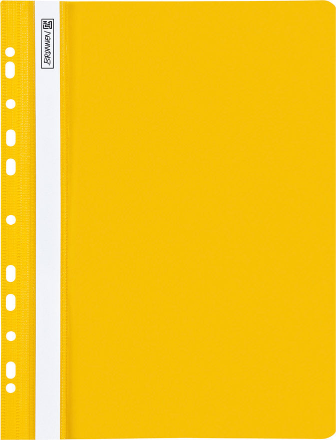 gelochte-Schnellhefter-gelb