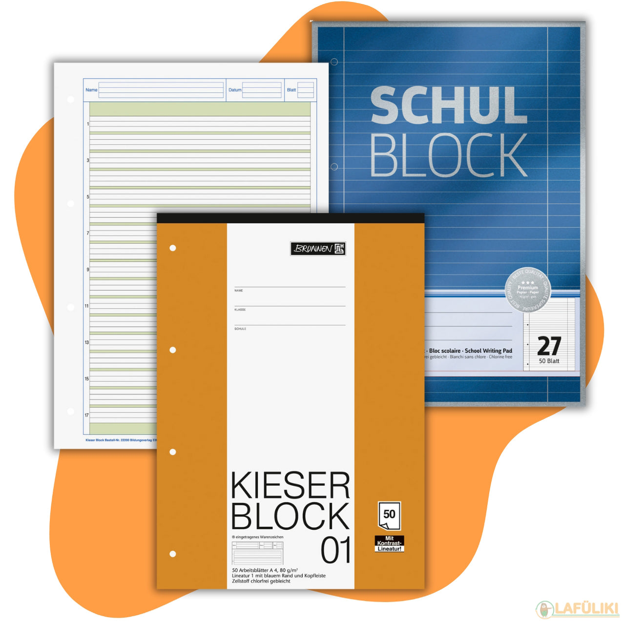 Kieserblöcke & Arbeitsblöcke